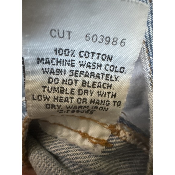 Vintage Y2K Womens Sz Large LEI Distressed‎ Stonewashed Overalls Carpenter USA - Picture 6 of 10